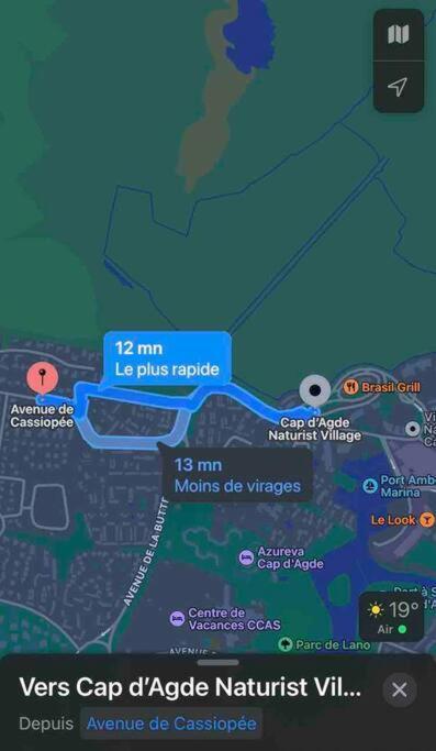 Joli Appartement A Proximite Du Village Naturiste Agde Eksteriør bilde